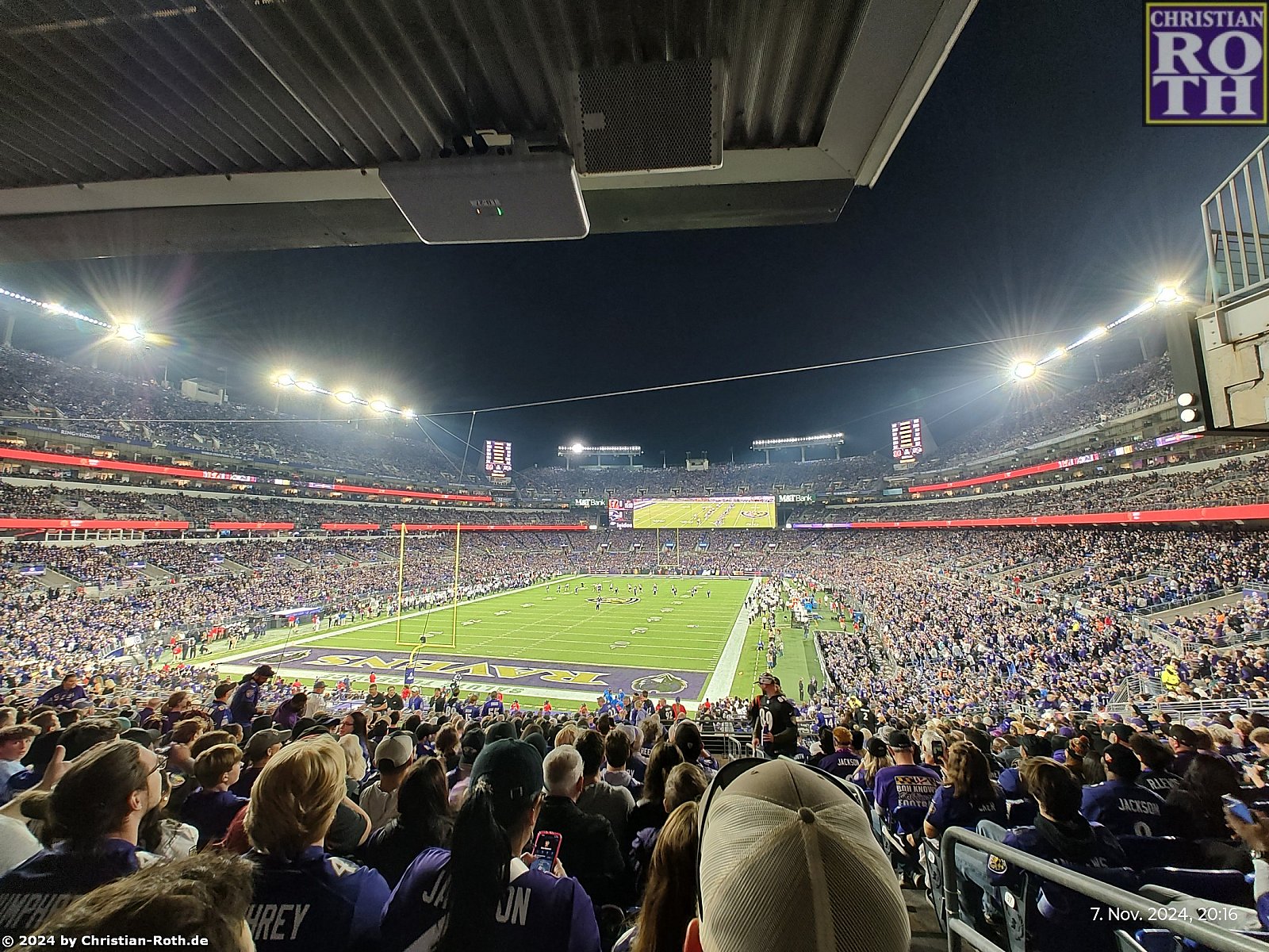 Thursday Night Football in Baltimore