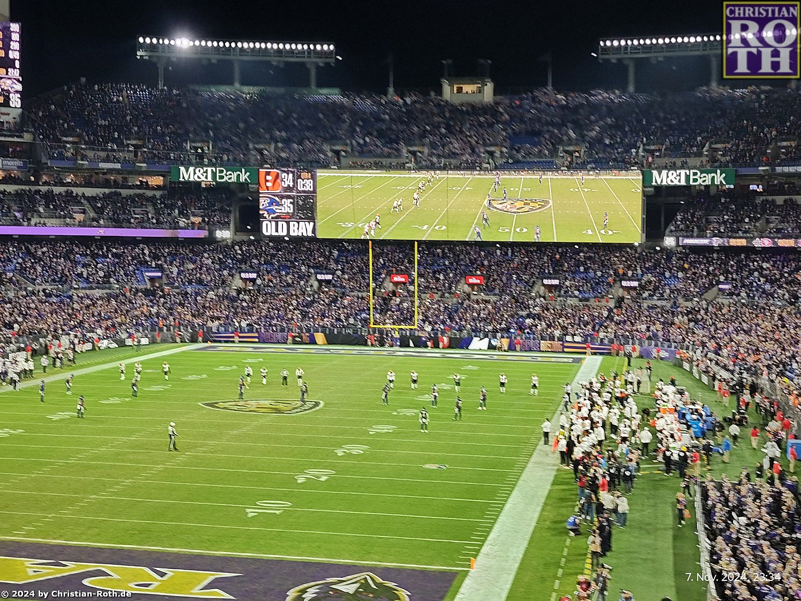Thursday Night Football in Baltimore