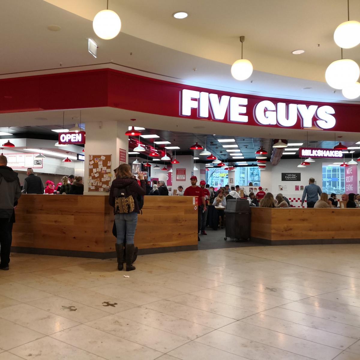 Five Guys again...